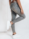 Jeansy damskie skinny push up niebieskie Dstreet UY2796