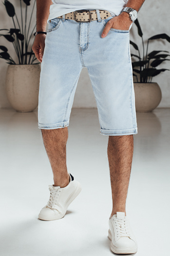 Spodenki męskie jeansowe niebieskie Dstreet SX2565