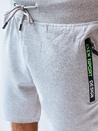 Spodenki męskie dresowe jasnoszare Dstreet SX2228
