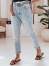 Spodnie damskie jeansowe JEWELSTAR niebieskie Dstreet UY2444