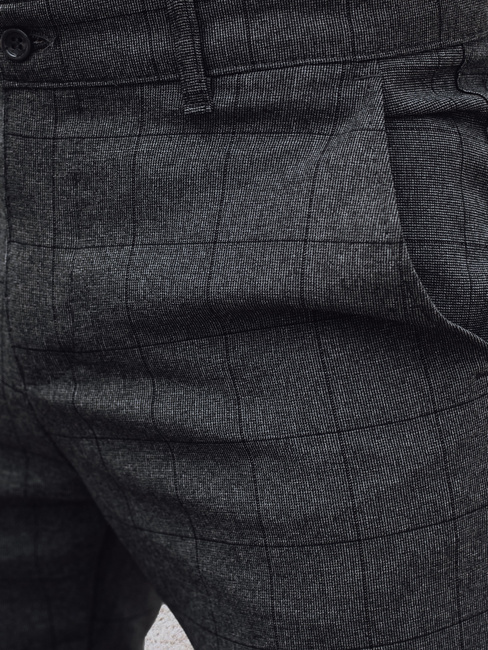 Spodnie męskie casual ciemnoszare Dstreet UX4400z