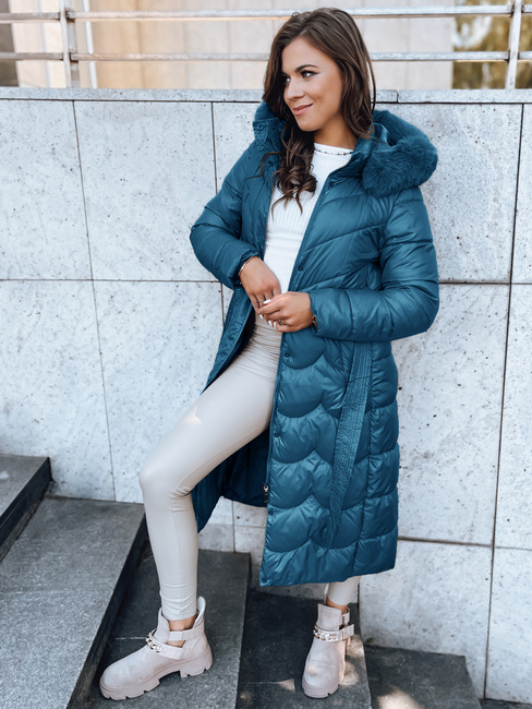 Płaszcz damski zimowy SCARLET granatowy Dstreet TY5518