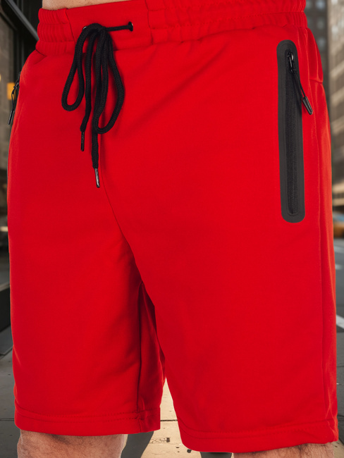 Spodenki męskie czerwone Dstreet SX2477