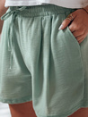 Spodenki damskie RELAX TIME zielone Dstreet SY0461