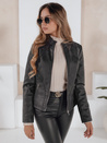 Kurtka skórzana damska ramoneska czarna Dstreet TY5201