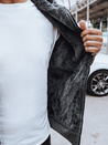 Rozpinana bluza męska ocieplana ciemnoszara Dstreet BX5598
