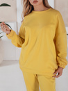 Komplet damski dresowy ARIELLA PREMIUM żółty Dstreet AY0734