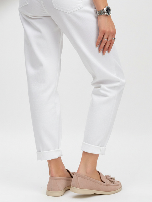 Mokasyny damskie zamszowe różowe Dstreet ZY1362