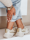 Sneakersy damskie beżowe Dstreet ZY1016