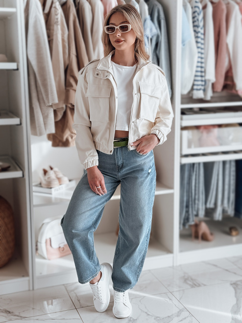 Spodnie damskie jeansowe baggy WIDELEGS niebieskie Dstreet UY2472