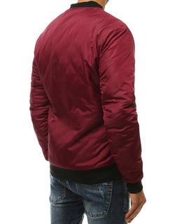 Kurtka męska bomber jacket bordowa Dstreet TX3406_5