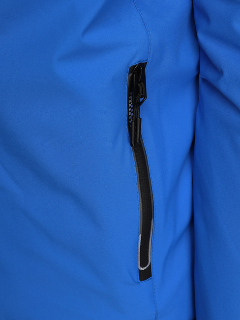 Kurtka męska zimowa z kapturem niebieska Dstreet TX5120