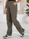 Spodnie damskie spadochronowe MORAT khaki Dstreet UY1664