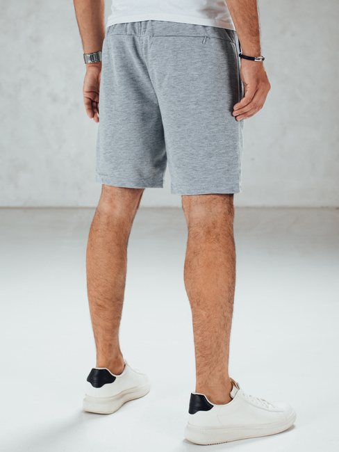 Spodenki męskie dresowe szare Dstreet SX2488