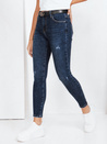 Jeansy damskie skinny granatowe Dstreet UY2813