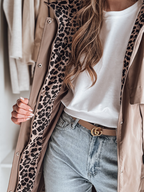 Kurtka przejściowa damska parka FERISSA khaki Dstreet TY4873