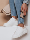 Sportowe sneakersy damskie DOMINI  beżowe Dstreet ZY0667