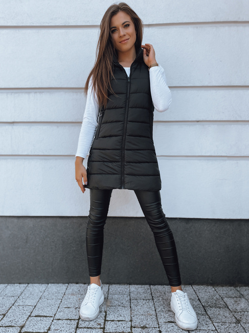 Kamizelka damska BETHY czarna Dstreet TY2252