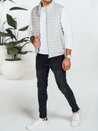 Kamizelka męska pikowana jasnoszara Dstreet TX5078