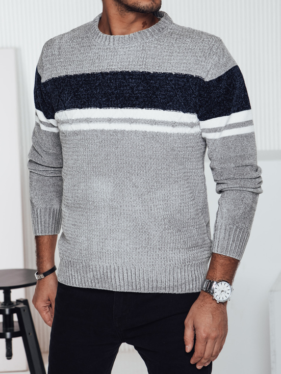 Sweter męski szary Dstreet WX2245