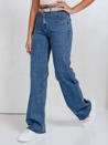 Jeansy damskie wide leg niebieskie Dstreet UY2770