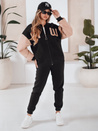 Komplet damski dresowy MALWA czarny Dstreet AY0768