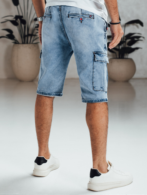 Spodenki męskie jeansowe niebieskie Dstreet SX2553