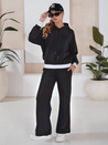 Komplet dresowy damski SANELIS czarny Dstreet AY0984