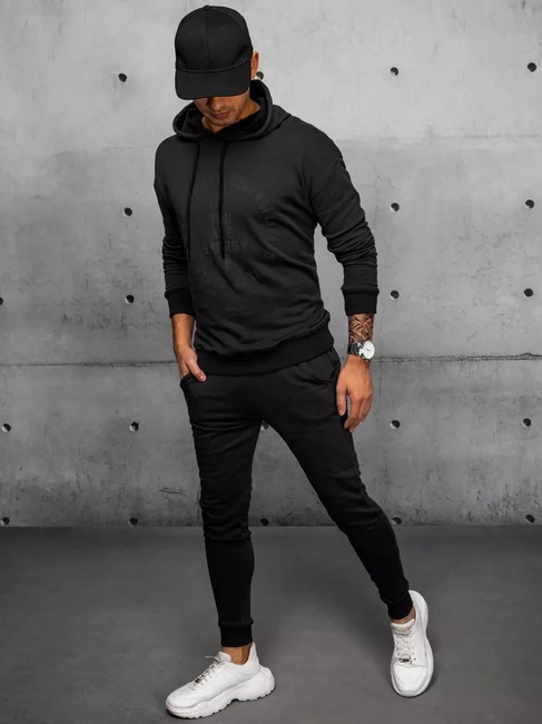 Dres męski czarny Dstreet AX0692