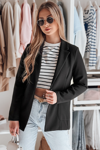 Marynarka damska CLASSVENT czarna Dstreet PY0107