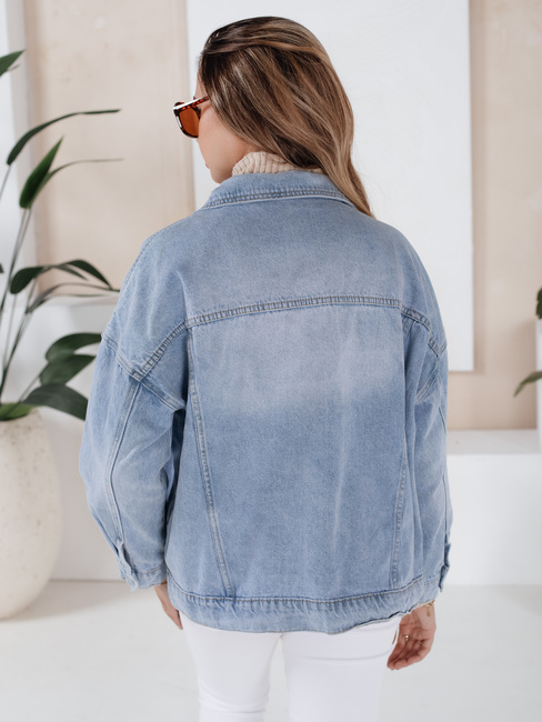 Kurtka damska jeansowa DENZARIA niebieska Dstreet TY4905