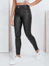 Jeansy damskie woskowane skinny czarne Dstreet UY2750