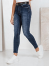 Jeansy damskie skinny granatowe Dstreet UY2789