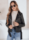 Kurtka skórzana damska ramoneska czarna Dstreet TY5200