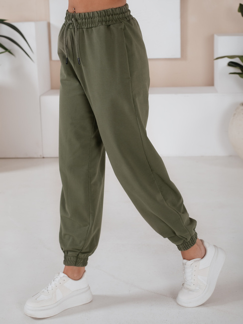 Komplet damski dresowy SOLIR khaki Dstreet AY1019