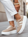Sneakersy damskie beżowe Dstreet ZY1377