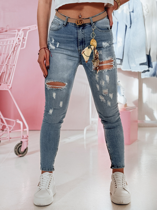 Spodnie damskie jeansowe skinny JEANZI Dstreet UY2373