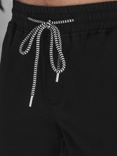 Spodenki męskie jeansowe czarne Dstreet SX2547