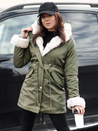 Kurtka zimowa damska parka ARCTIC zielona Dstreet TY4782