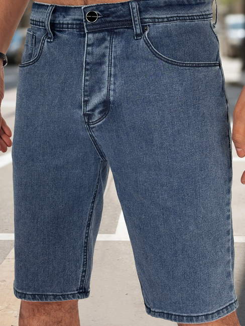 Spodenki męskie jeansowe niebieskie Dstreet SX2492