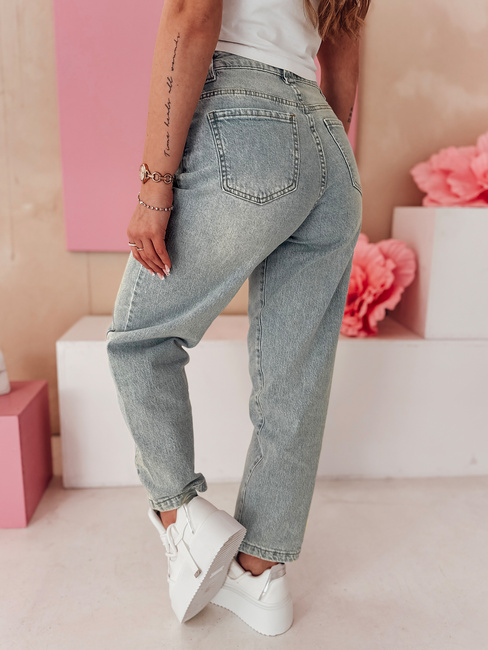 Spodnie damskie wide leg jeansowe WIDENO niebieskie Dstreet UY2492