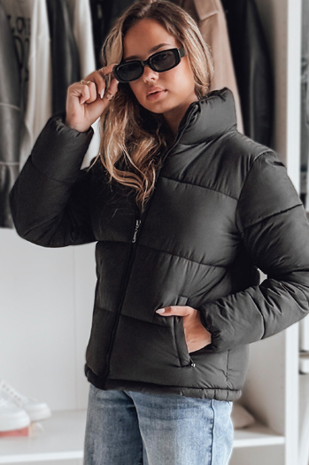 Kurtka damska pikowana LAROSE czarna Dstreet TY3767