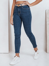 Jeansy damskie skinny niebieskie Dstreet UY2778