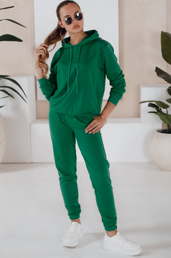 Komplet damski dresowy MIGEL zielony Dstreet AY0804