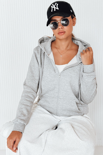 Bluza damska VICTORIA jasnoszara BY0228