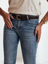 Spodnie jeansowe damskie JEANSETTA z paskiem w zestawie niebieskie Dstreet UY2202