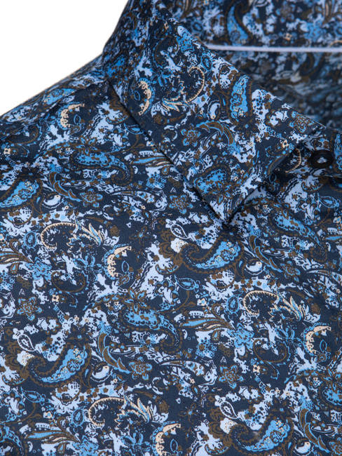 Koszula męska casualowa niebieska Dstreet DX2672