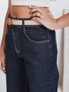 Jeansy damskie wide leg granatowe Dstreet UY2769