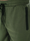Spodenki męskie dresowe oliwkowe Dstreet SX2473