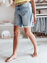 Spodenki damskie jeansowe TAVELLIA niebieskie Dstreet SY0466